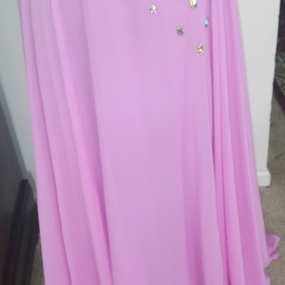 Maxi wedding dressone shoulder size s - Picture 5 of 14